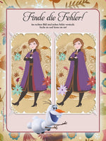 Disney Die Eiskönigin: Der große Glow-in-the-Dark-Stickerspaß: Stickern - Rätseln - Ausmalen (Innenansicht)