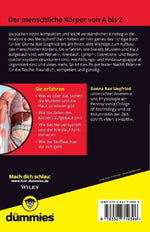Anatomie kompakt für Dummies (Rückseite)