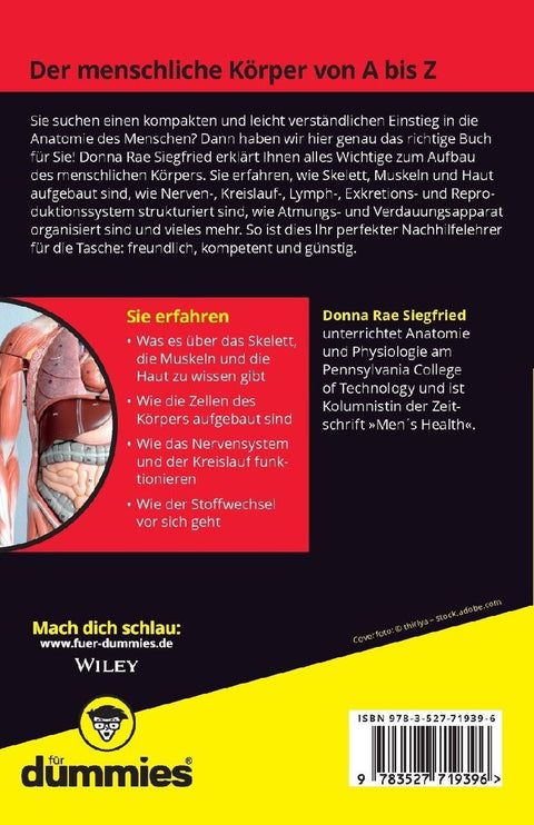 Anatomie kompakt für Dummies