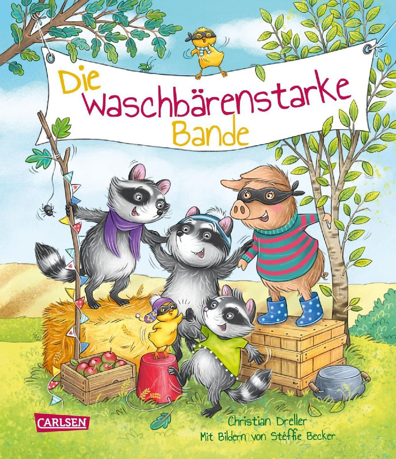 Die waschbärenstarke Bande