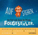 Mini-Kalender 2027: Sternzeichen Keinbock (1.1. -31.12.)
