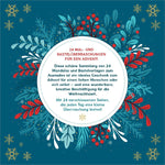 Ausmal-Adventskalender - Kreative Winterzeit (Rückseite)