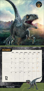 Jurassic World Broschurkalender 2027