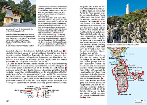 ROTHER Wanderführer Côte d'Azur - mit Nationalpark Calanques: 50 Touren zwischen Meer und Bergen - von Marseille über Nizza bis Menton.