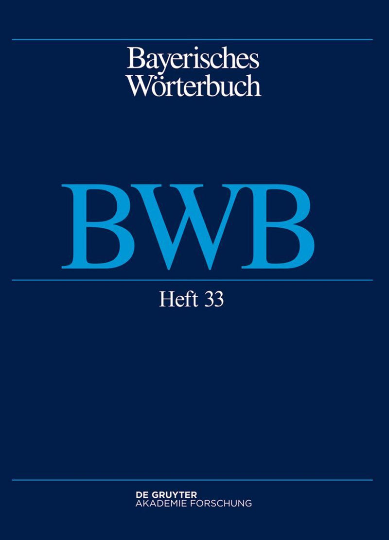 Bayerisches Wörterbuch (BWB)