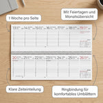 ZETTLER Tischkalender Classic red 2027
