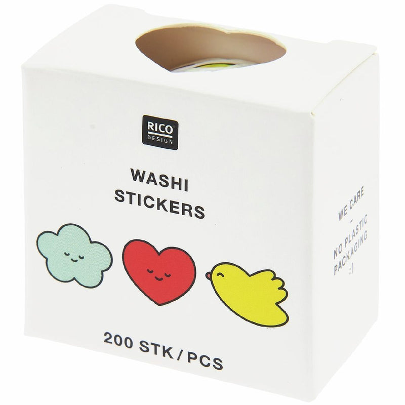 Washi Sticker Chingu FSC MIX, 200 Stk/Rolle