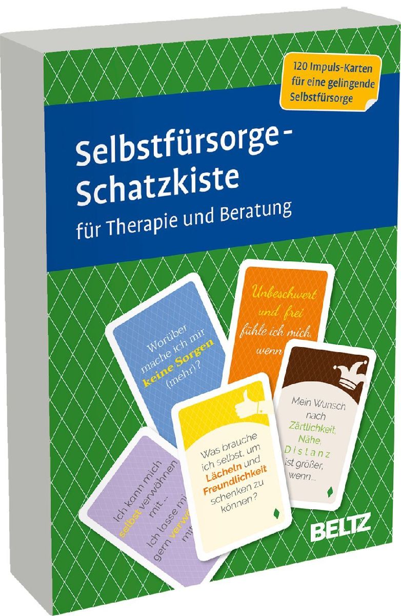 Selbstfürsorge-Schatzkiste für Therapie und Beratung