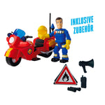 Sam Feuerwehr Motorrad mit Figur (Innenansicht)