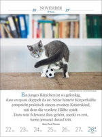 Literaturkalender Katzen 2027