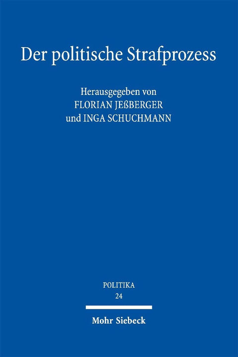Der politische Strafprozess