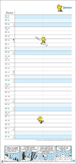 Peanuts Planer Wir zwei 2027