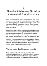 MENTALER MINIMALISMUS