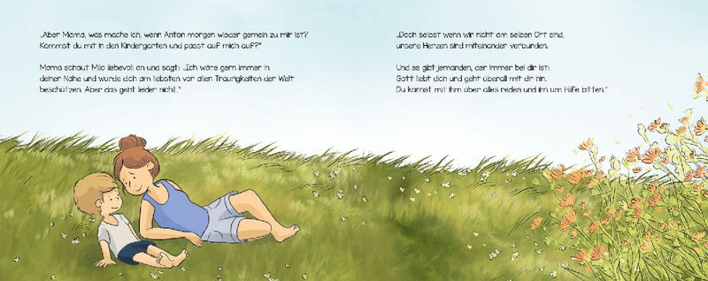 Jeder darf mal weinen, Milo (Innenansicht)