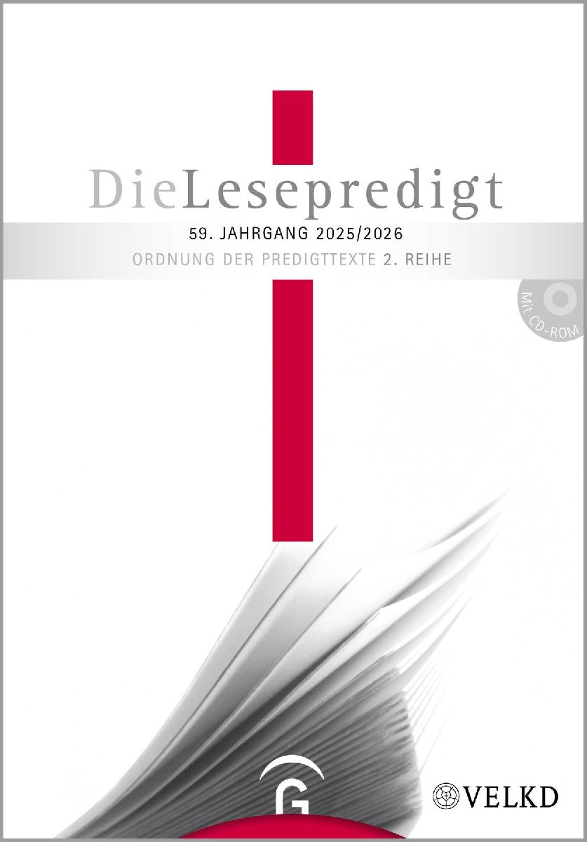 Die Lesepredigt 2025/2026
