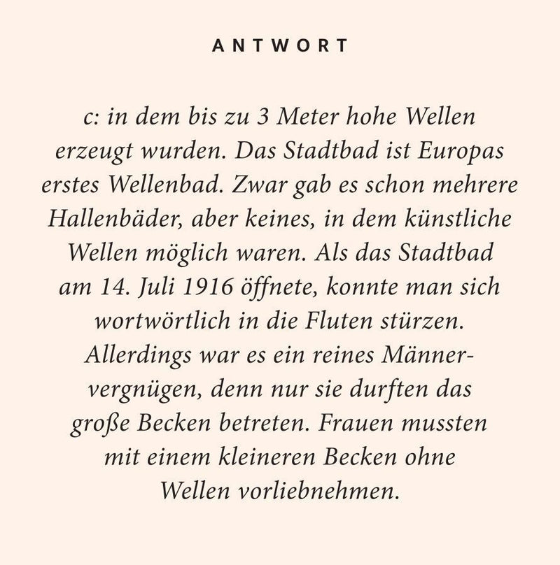 Leipzig-Quiz (Innenansicht)