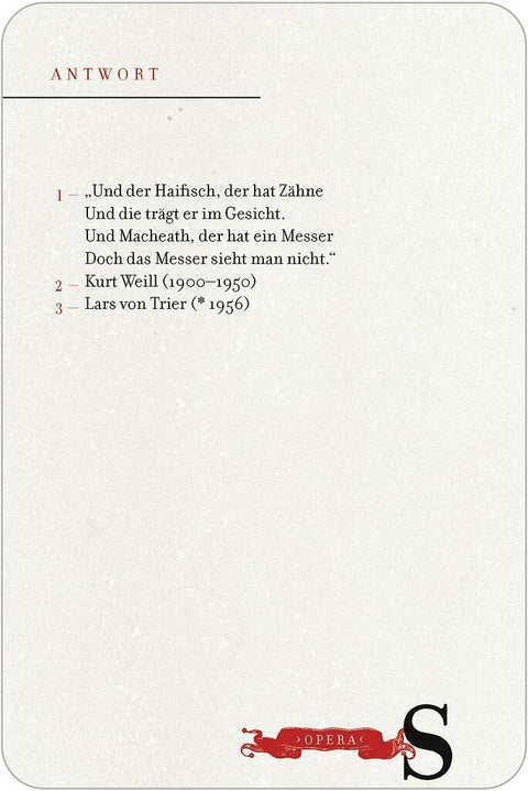 Das große Literaturquiz von A bis Z