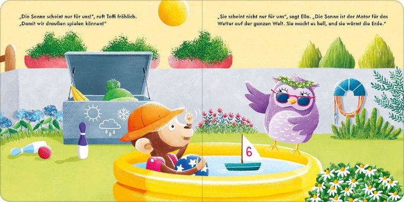 Toffi erforscht das Wetter (Innenansicht)