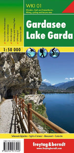 Gardasee, Wanderkarte 1:50.000