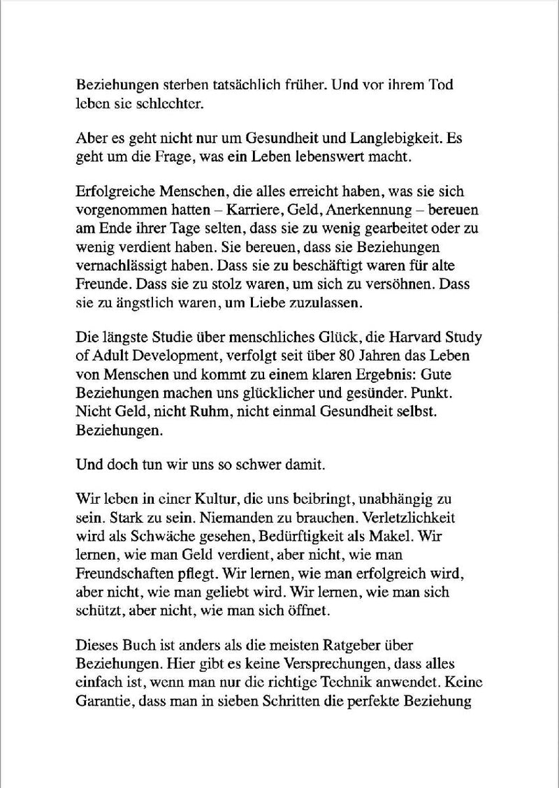 STIRB NICHT ALLEIN (Innenansicht)