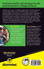 Excel Tipps und Tricks für Dummies (Rückseite)
