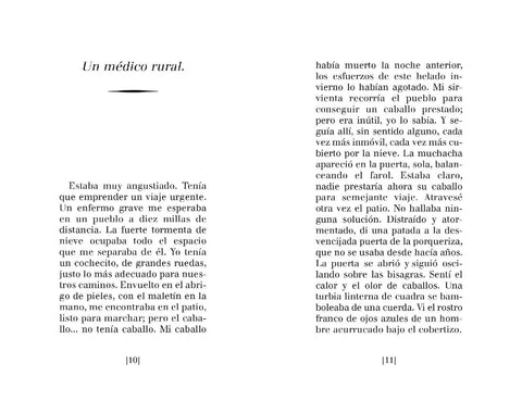 Un médico rural (Edición de Praga)