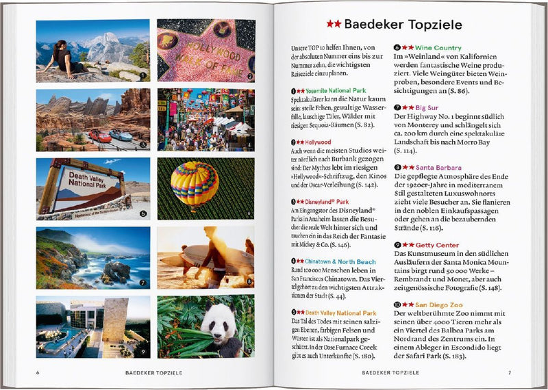 Baedeker SMART Reiseführer Kalifornien (Innenansicht)