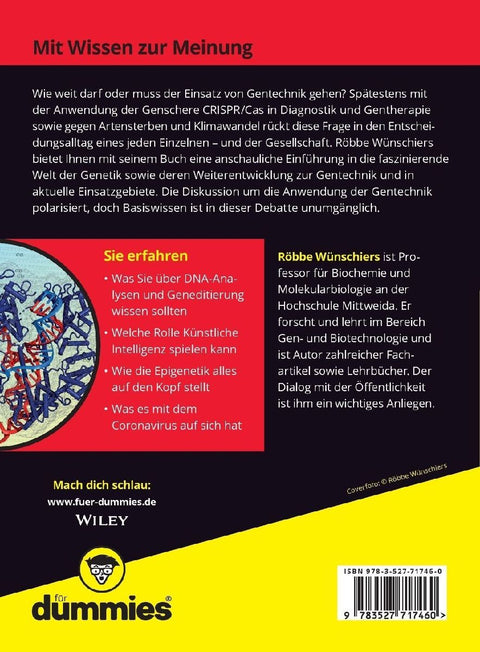 Allgemeinbildung Gene, Genetik und Gentechnik für Dummies