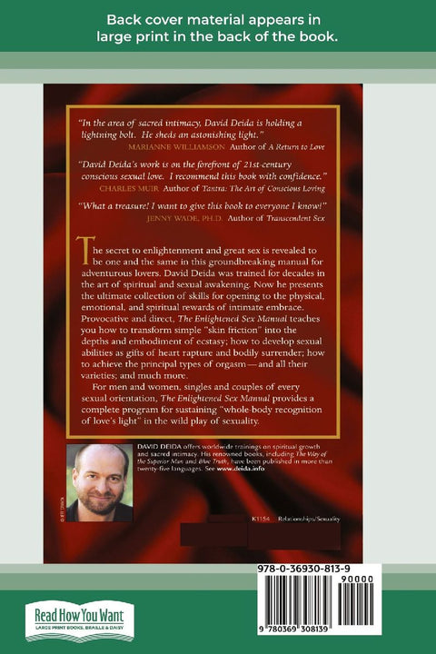 The Enlightened Sex Manual (16pt Large Print Edition)