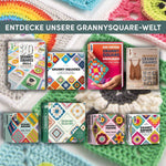 Granny Square Muster Häkel-Karten (Deutsche Ausgabe) (Innenansicht)