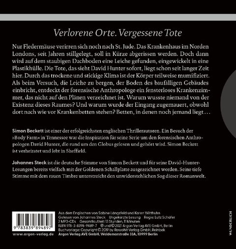 Die ewigen Toten
