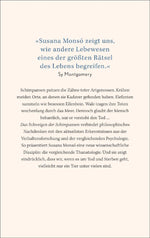 Das Schweigen der Schimpansen (Rückseite)