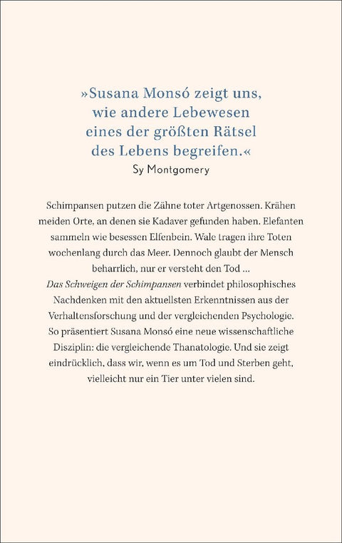Das Schweigen der Schimpansen