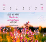 Mini-Wochenkalender 2027: Herzenswünsche für dich