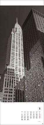 New York Vertical Kalender 2027
