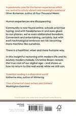 The Extinction of Experience (Rückseite)