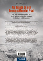 Als Funker an den Brennpunkten der Front (Rückseite)