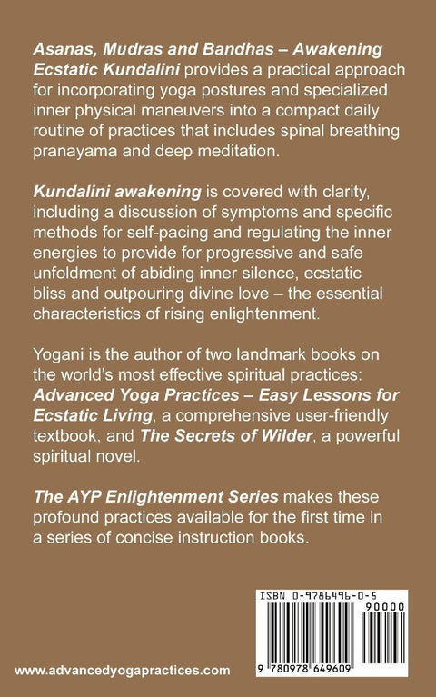 Asanas, Mudras and Bandhas - Awakening Ecstatic Kundalini