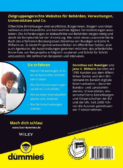 Erfolgreiche Websites für Öffentliche Einrichtungen für Dummies
