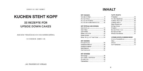 Kuchen steht Kopf!