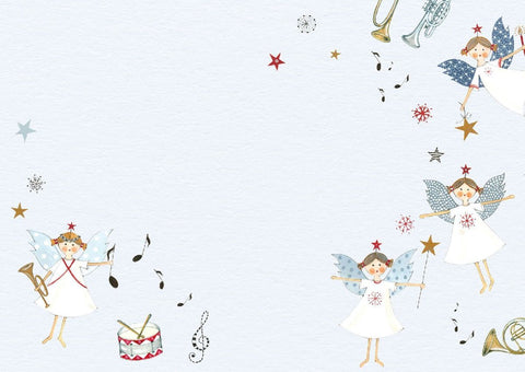 Design Paper Besinnliche Weihnachten DIN A5. Mit Falz für Klappkarten