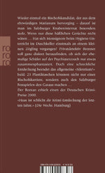 Silentium! (Rückseite)