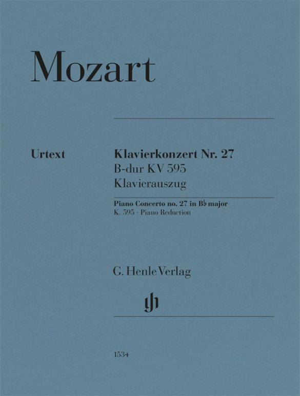 Wolfgang Amadeus Mozart - Klavierkonzert Nr. 27 B-dur KV 595
