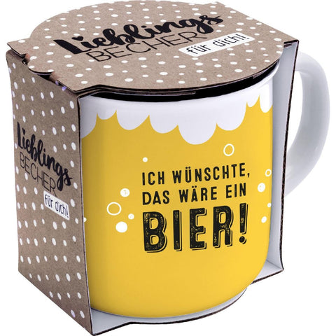 GRUSS & CO Becher Motiv Bier