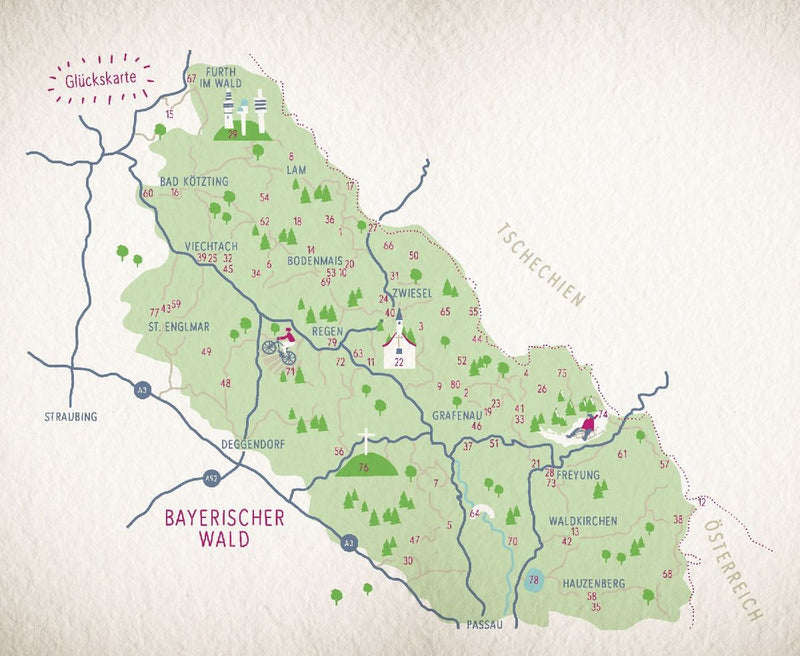 Glücksorte im Bayerischen Wald (Innenansicht)