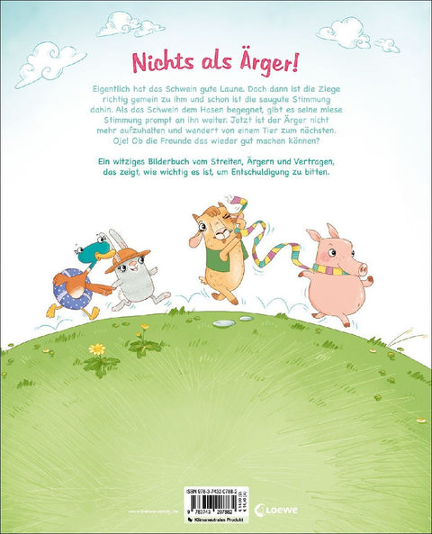 Voll gemein, sagt das Schwein