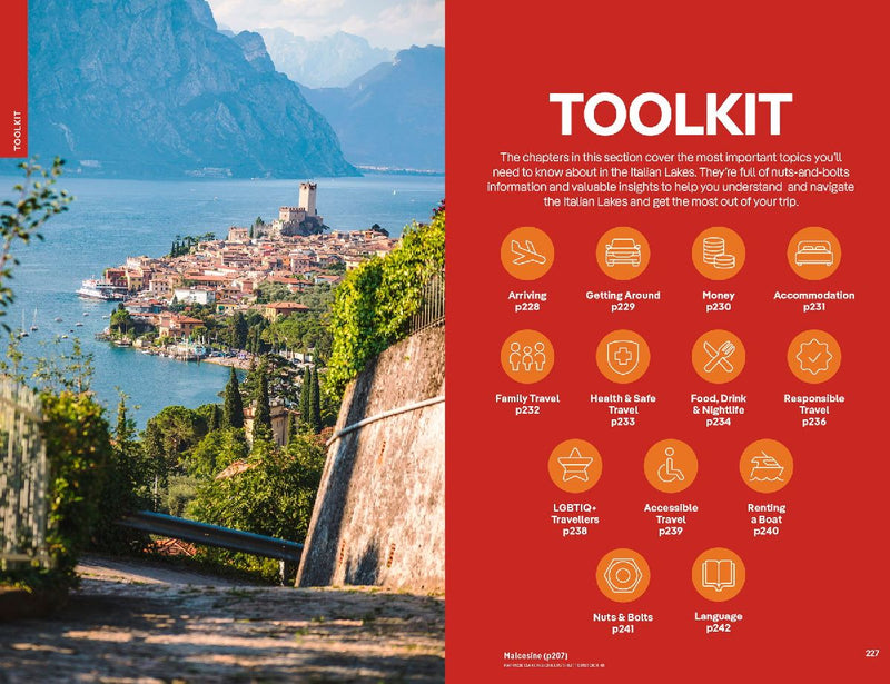 Lonely Planet The Italian Lakes (Innenansicht)
