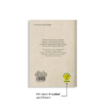 matabooks - A5 Notizheft aus Graspapier - Maya Farbe: Carrot