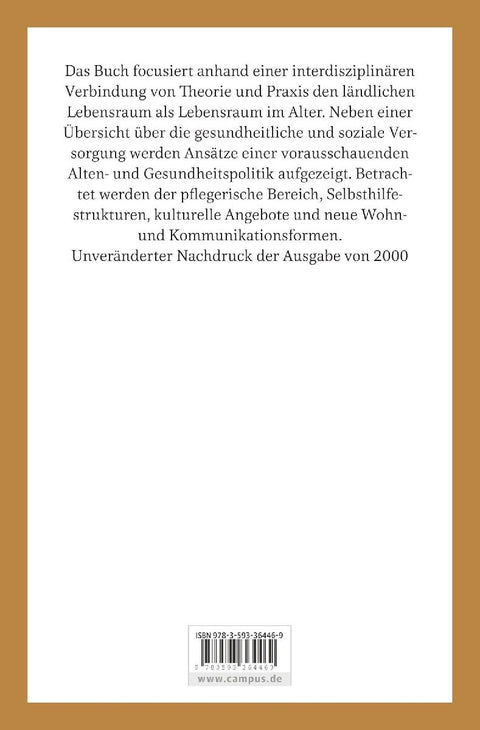 Altern im ländlichen Raum