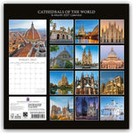 Cathedrals of the World - Kathedralen der Welt 2027 - 16-Monatskalender